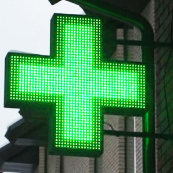 Аптечный крест 640х640 Зеленый